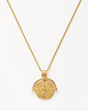 Lucy Williams Engravable Roman Arc Coin Necklace | Missoma
