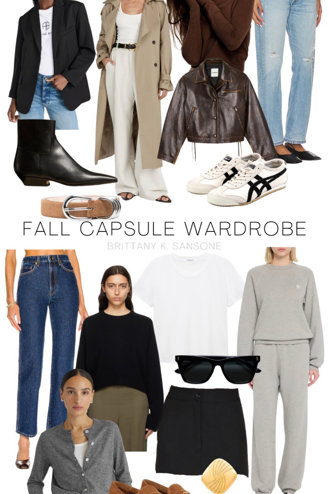 My version of a fall capsule wardrobe I like pieces you can wear multiple times throughout the week just switch it up with the other pieces , shoes & accessories 

#LTKSeasonal #LTKstyletip