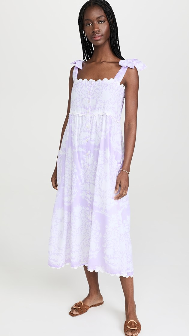 Juliet Dunn Tie Shoulder Dress | SHOPBOP | Shopbop