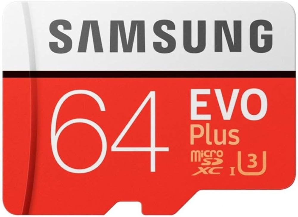 Samsung EVO Plus 64GB 100/MB/s Micro SDXC Memory Card with Adapter | Amazon (US)