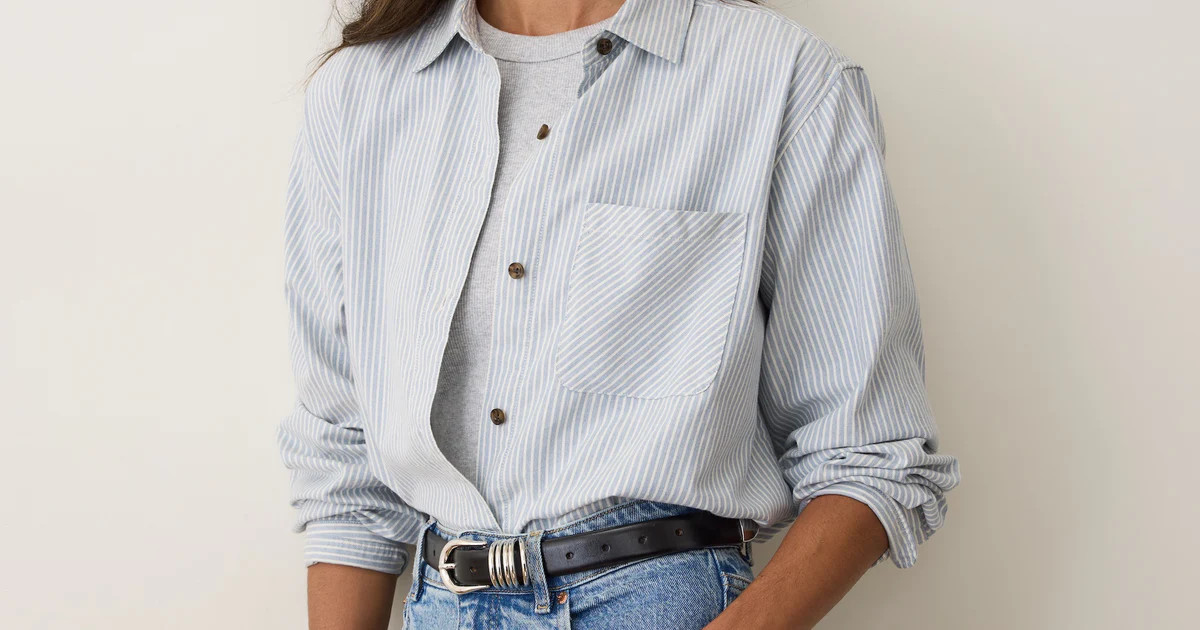 Jane Relaxed California Oxford Shirt | Marine Layer