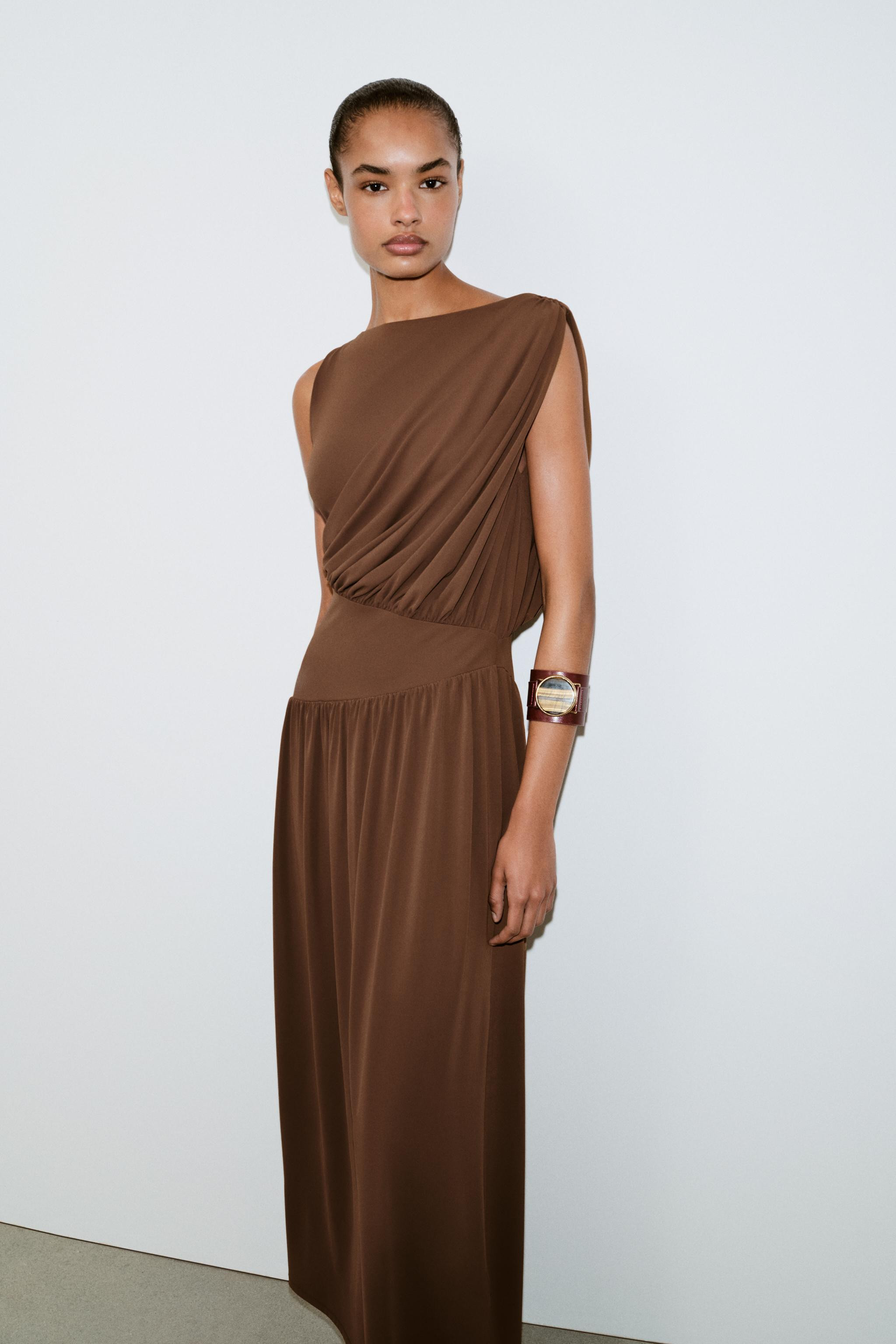 SIDE SASH DRESS | Zara US