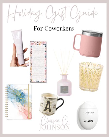 Gifts for the coworker
Yeti
Coffee cup
Candle
Diffuser
Note papkanner
Hand cream 


#LTKHoliday #LTKSeasonal #LTKstyletip