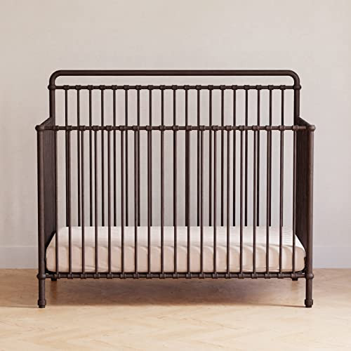 Namesake Winston 4-in-1 Metal Baby Crib Convertible to Toddler Bed & Daybed & Full-Size Bed - GREENGUARD Gold Certified - 4 Adjustable Mattress Heights - Conversion Kit Sold Separately - Vintage Iron | Amazon (US)
