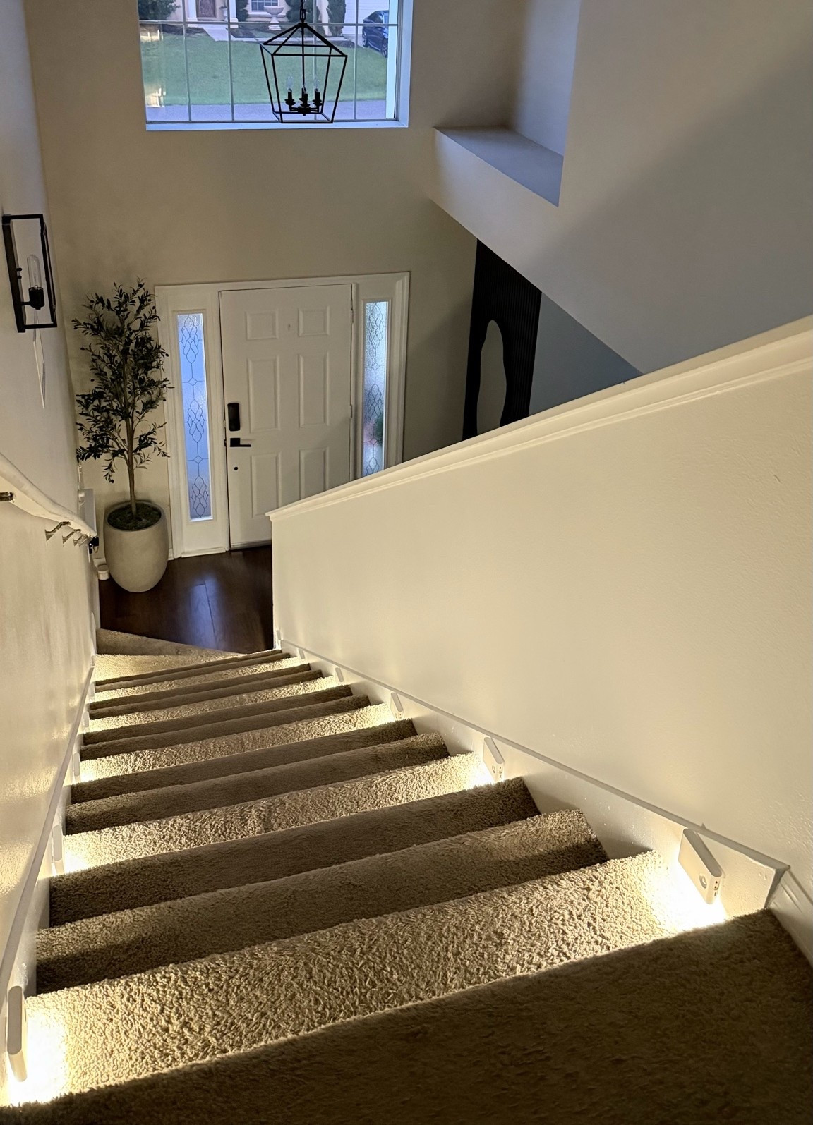 6 Pack Motion Sensor Night Lights, Sync LED Stair Lights Indoor, 1500mAh Rechargeable, Magnetic & Dimmable, 3000K Soft White, Portable Nightlight for Hallway, Stairs, Bathroom, Bedroom

#LTKSaleAlert #LTKHome #LTKvlog
