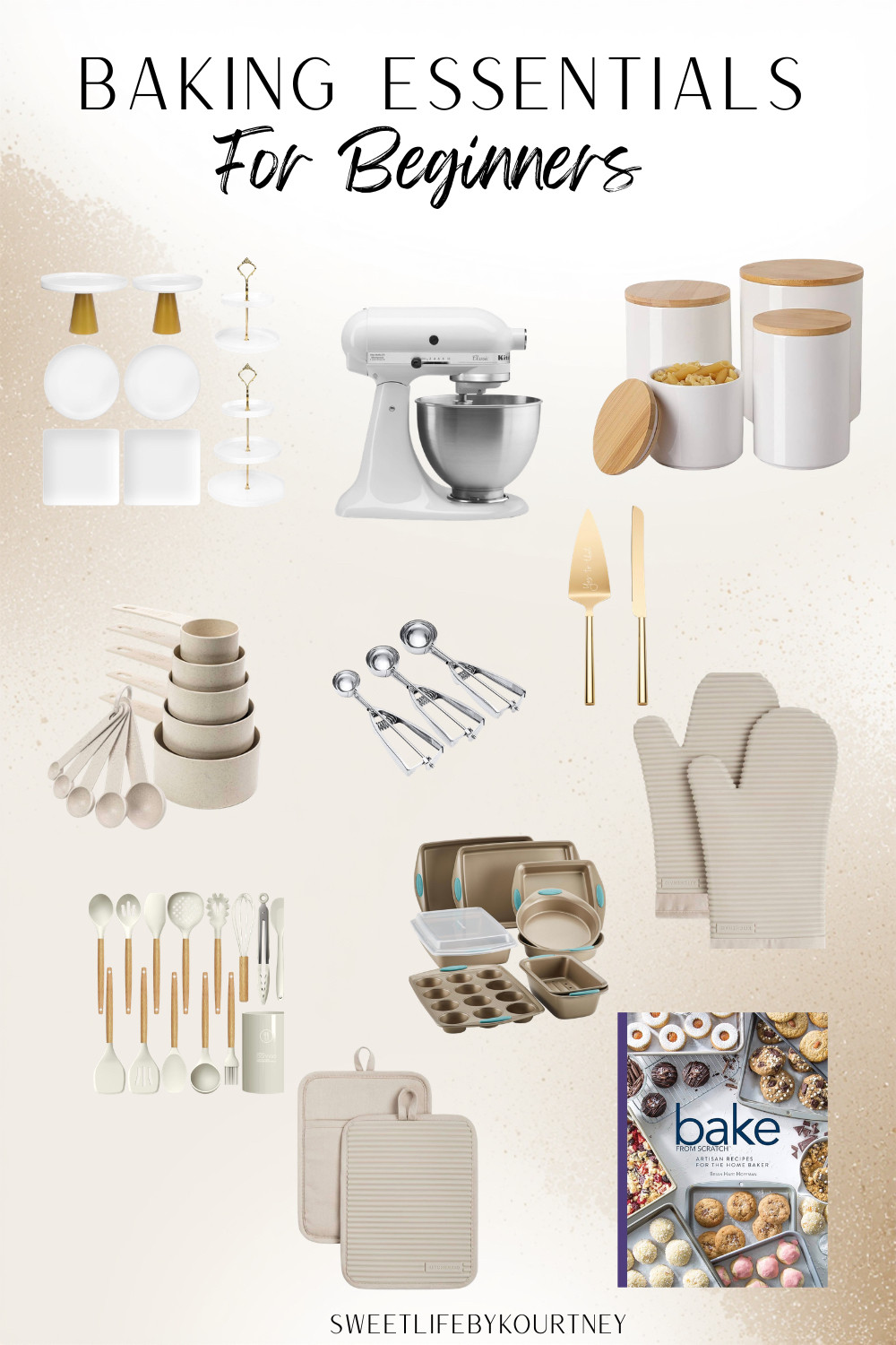 Start your baking setup with these beginner-friendly essentials that make home baking feel so much easier. This roundup has the practical pieces that help you build a kitchen setup for cookies, cakes, and everyday baking without feeling overwhelmed. Such a good mix if you want useful staples that are pretty too. #BakingEssentials #BeginnerBaker #AmazonFinds #SweetLifeByKourtney 

 #LTKfoodie #LTKHome