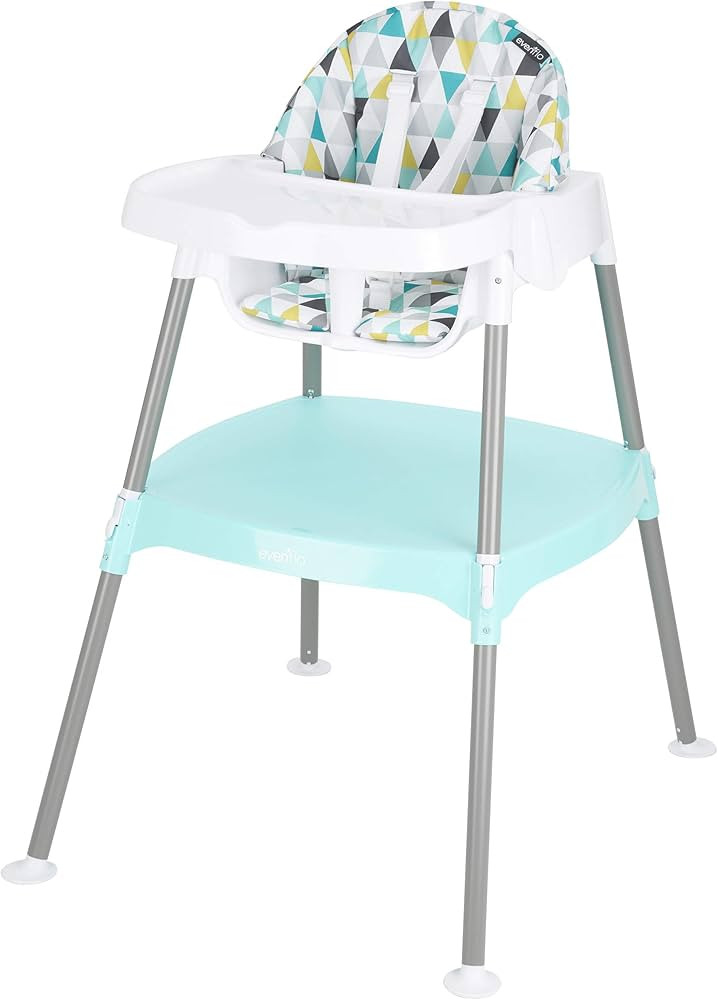 Evenflo 4-in-1 Eat & Grow Convertible High Chair, Polyester | Amazon (US)