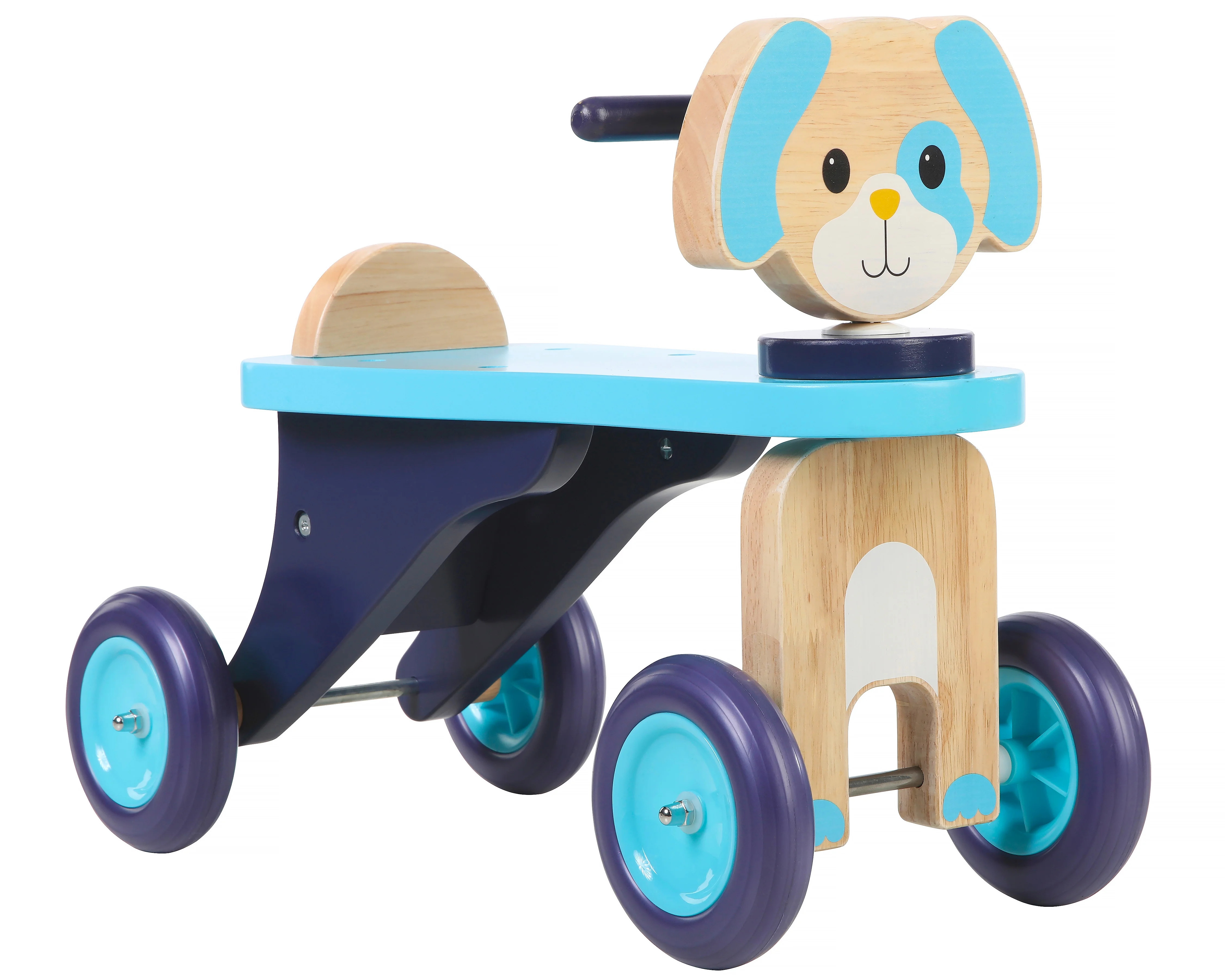 Dynacraft Wooden Puppy Push Ride-on Toy for Toddlers, Ages 18 Months to 3 Years, 1 Count | Walmart (US)