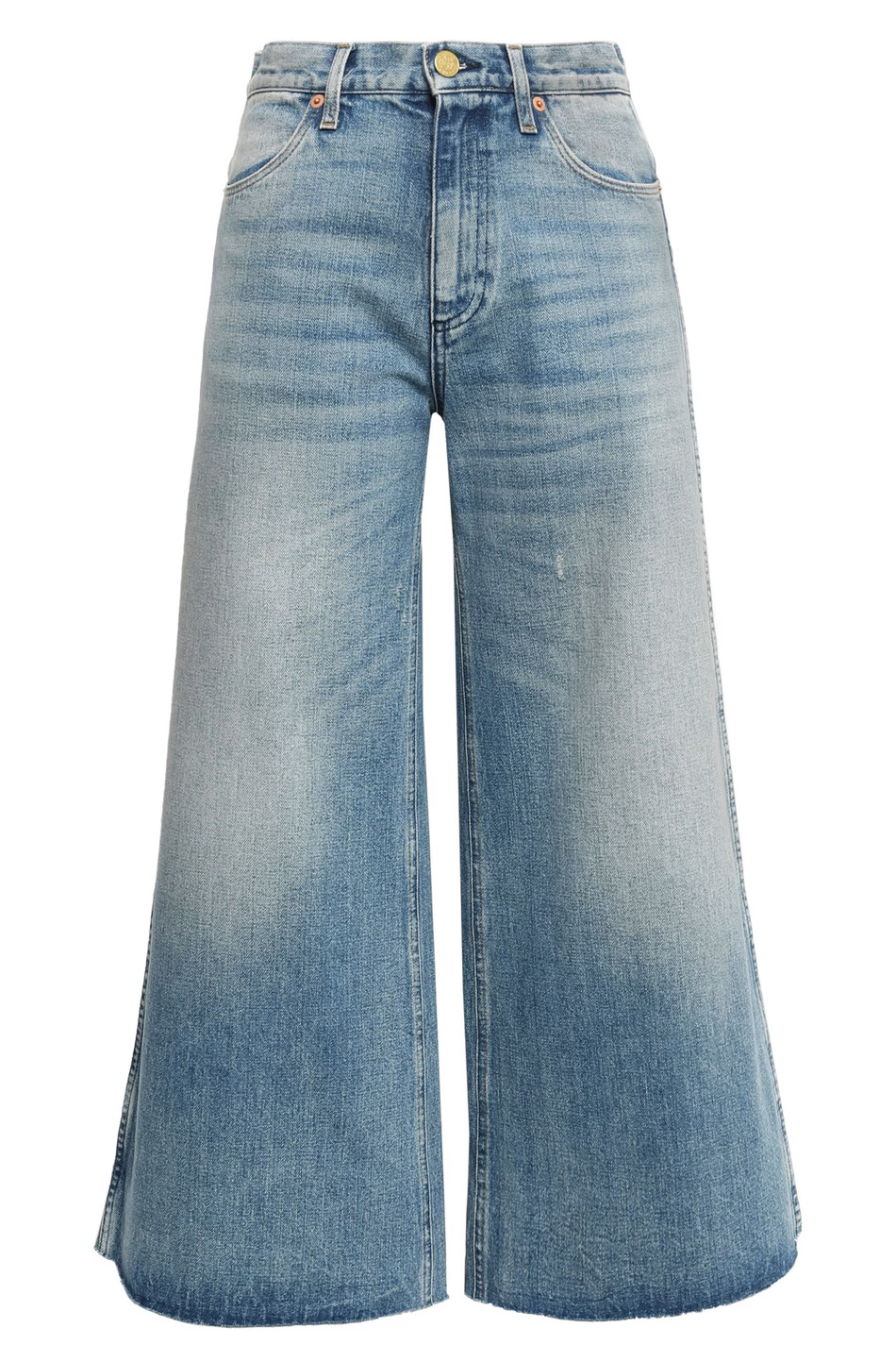 GUCCICropped embroidered high-rise wide-leg jeans | The Outnet (US and CA)