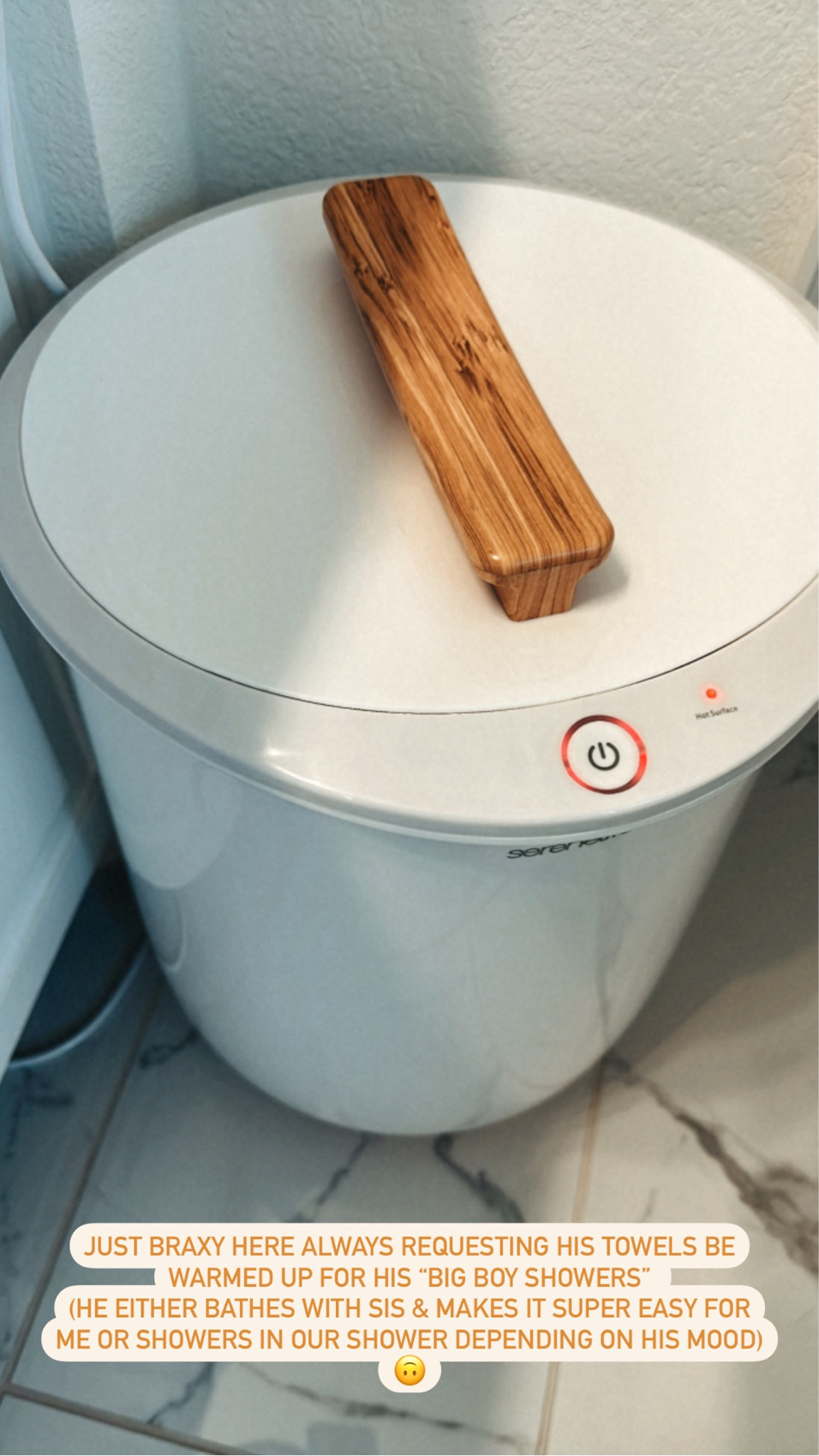 Towel warmer 

#LTKunder100 #LTKGiftGuide