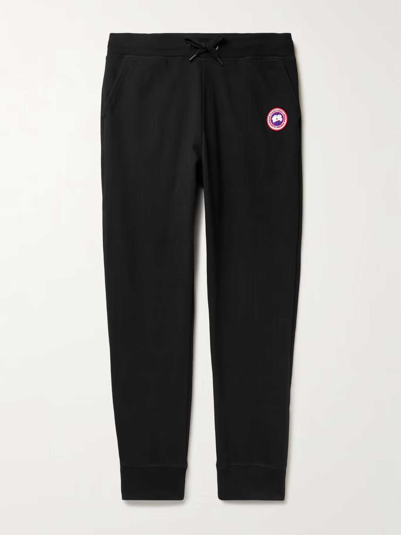 Huron Tapered Logo-Appliquéd Cotton-Jersey Sweatpants | Mr Porter (US & CA)