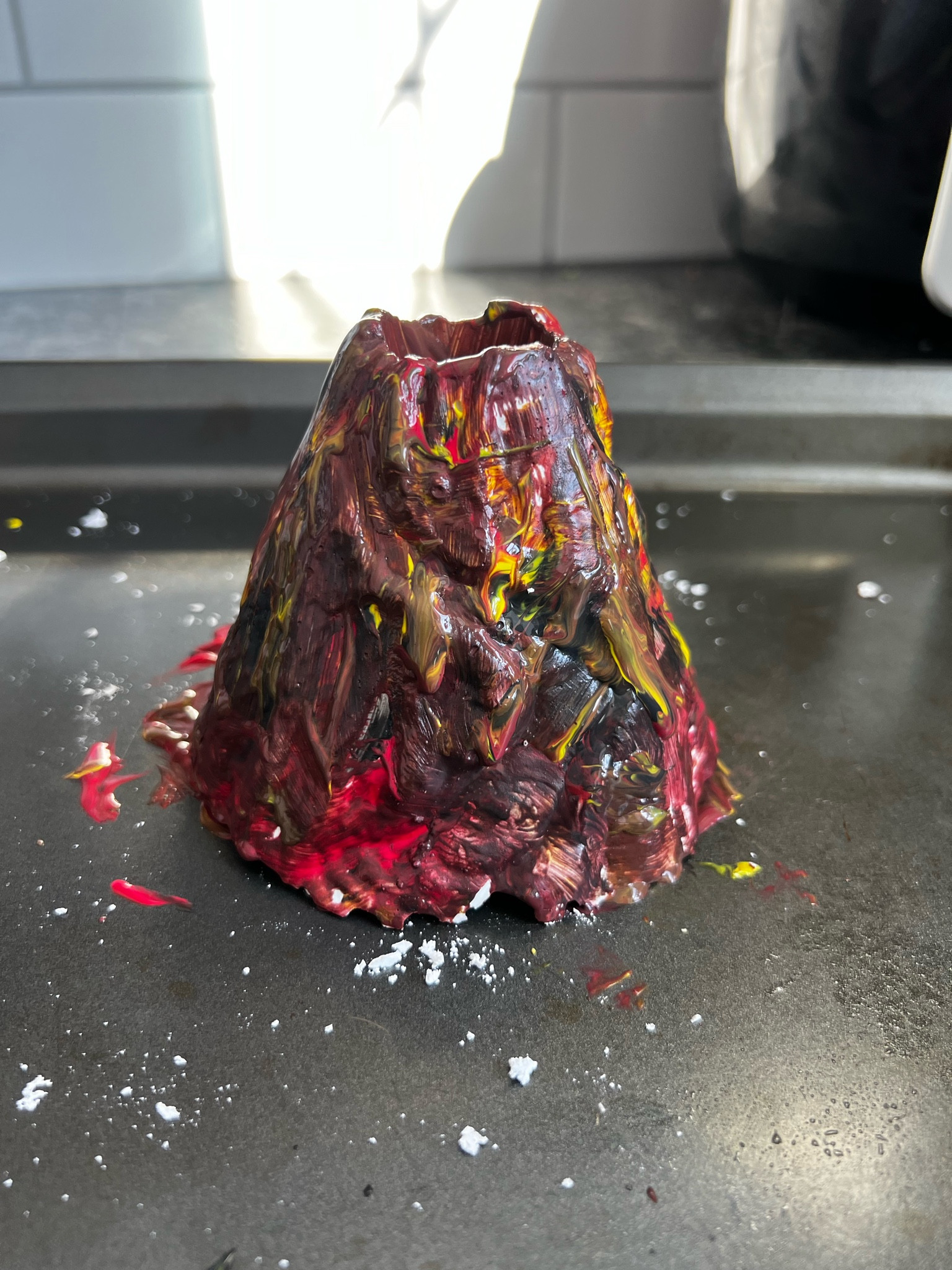 The volcano kit we got for Lincoln, 11/10 we really enjoyed it 