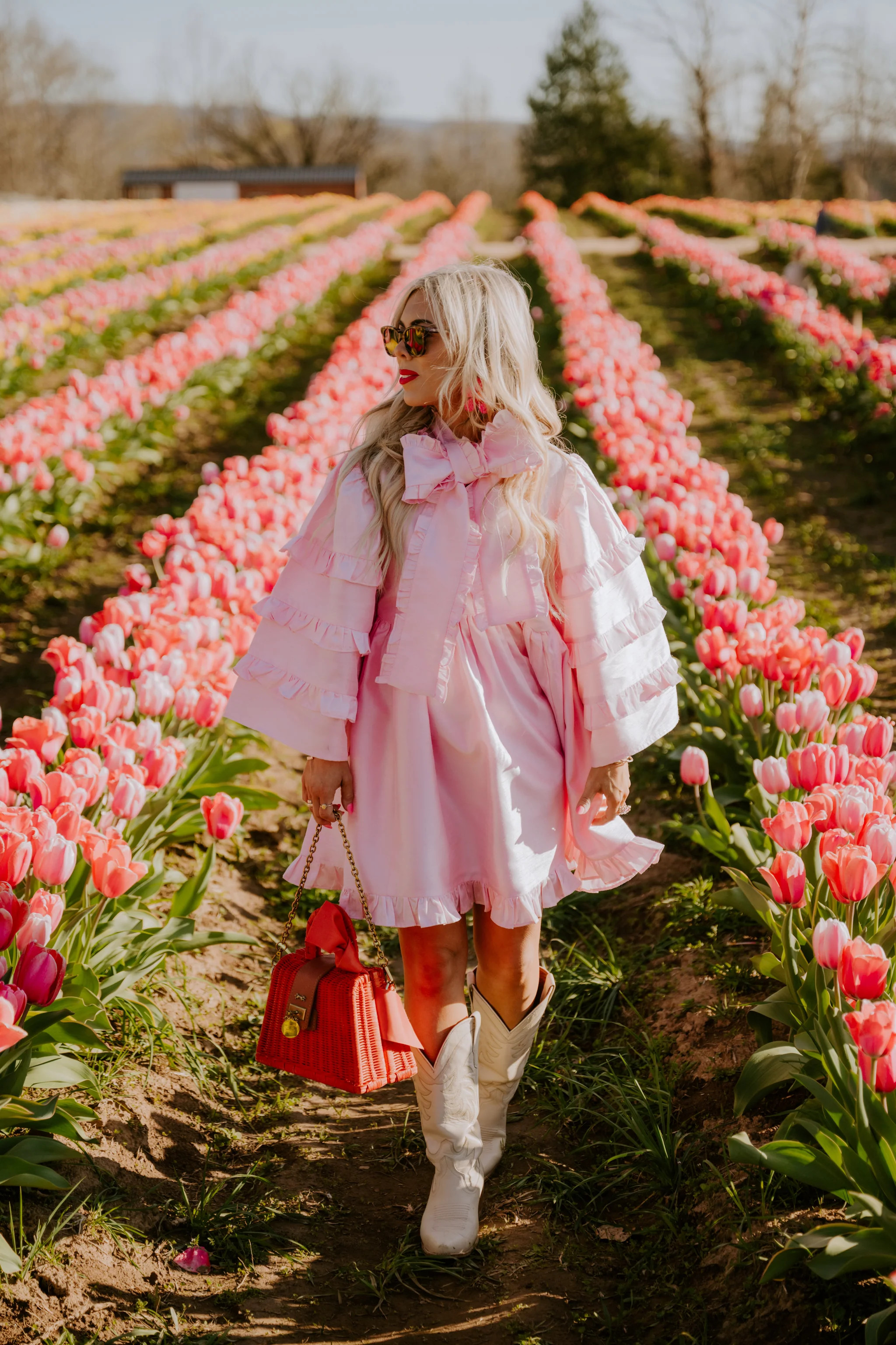 Josephine Dress in pink | Elizabeth Wilson Designs