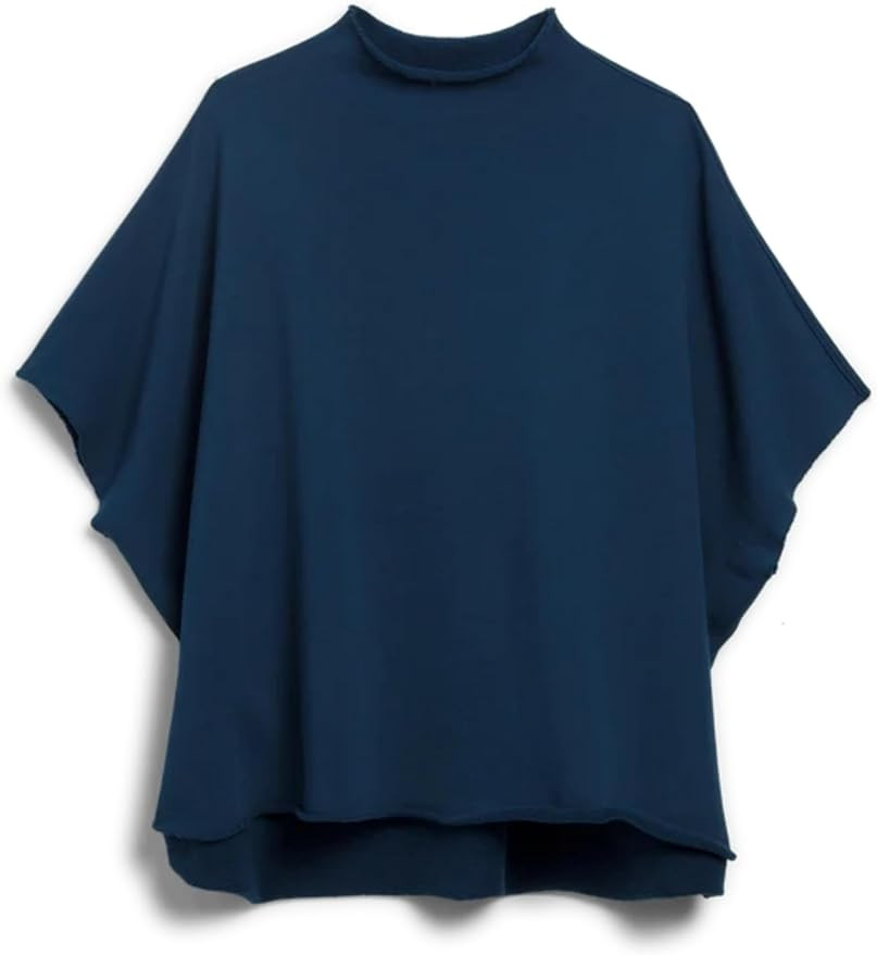 Women's Casual Tops Funnel Neck 3/4 Batwing Sleeve Pullover Sweatshirts Oversized Workout Blouses... | Amazon (US)