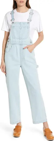 Madewell Denim Oversize Carpenter Overalls | Nordstrom | Nordstrom