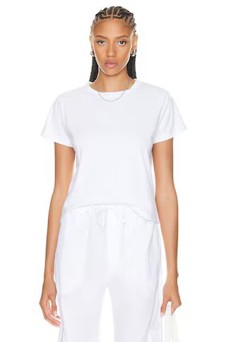 LESET Margo Tee in White | FWRD | FWRD 