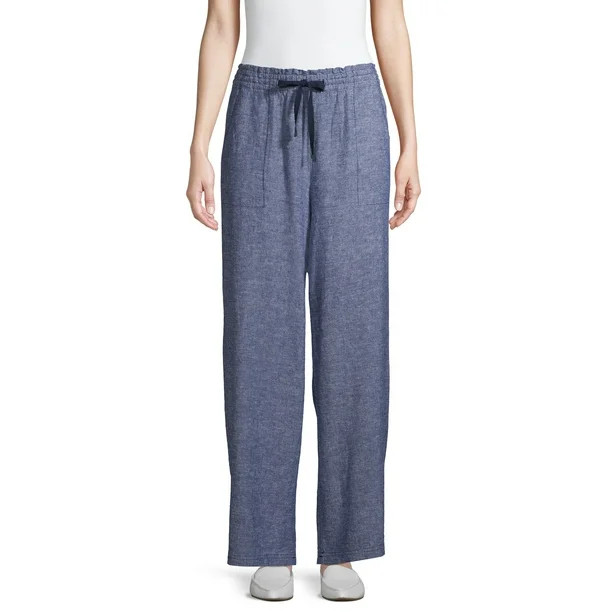 Time and Tru Linen Pant | Walmart (US)