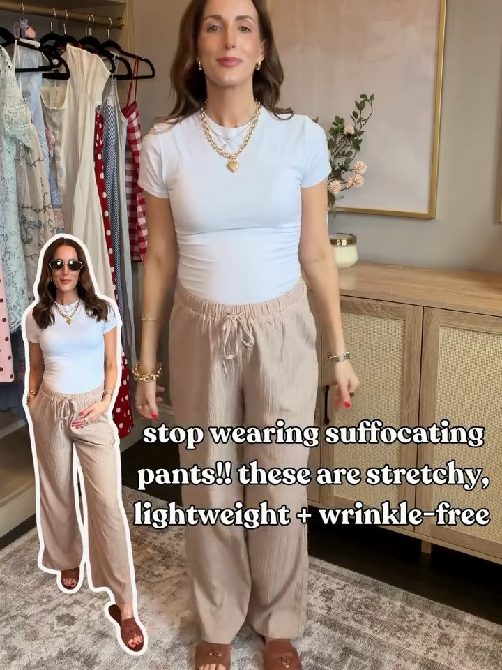 The comfiest pants for summer outfits!  

 #LTKootd