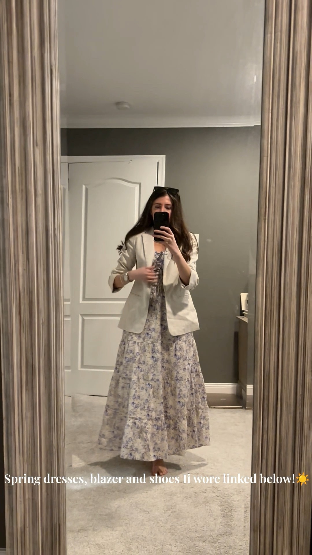 Just click any of the dresses below and it will take you to so many dresses!!! I can’t believe the selection online! Perfect for Mother’s Day, bridal showers, baby showers, vacations coming up this summer! Such great prices! Amazon dresses just don’t do it for it me 🤷🏻‍♀️

Linked my linen blazer I’ve been wearing with everything- great with jeans at work too! Perfect for everything in spring!

My shoes are a staple I think every girl needs in their closet bc they go with everything in the warmer months! So easy. I’ve always had a pair or 3 in my closet! I have black, this cream color below, and a pink!


Spring dresses, summer dresses, affordable dresses that’s aren’t Amazon, Mother’s Day dresses, beach vacation dresses, summer shoes, sandals, work outfits, linen blazer, beach vacation, midi dress, Easter dresses, white dresses, pretty dresses 2026 

#LTKHome #LTKootd #LTKWorkwear