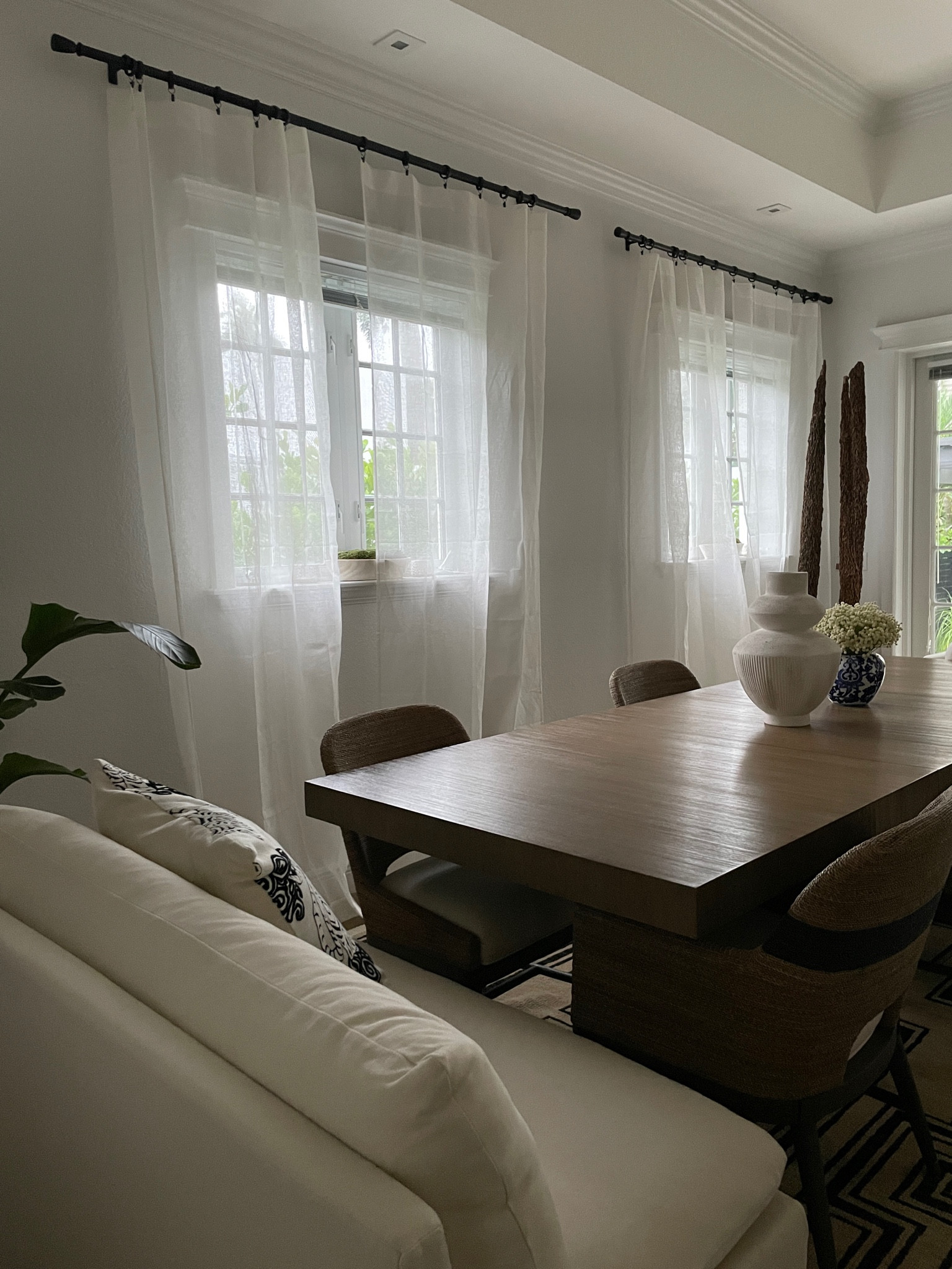 The most perfect sheer curtains. Let’s get ready for dining room season !

#LTKhome #LTKSeasonal #LTKHoliday