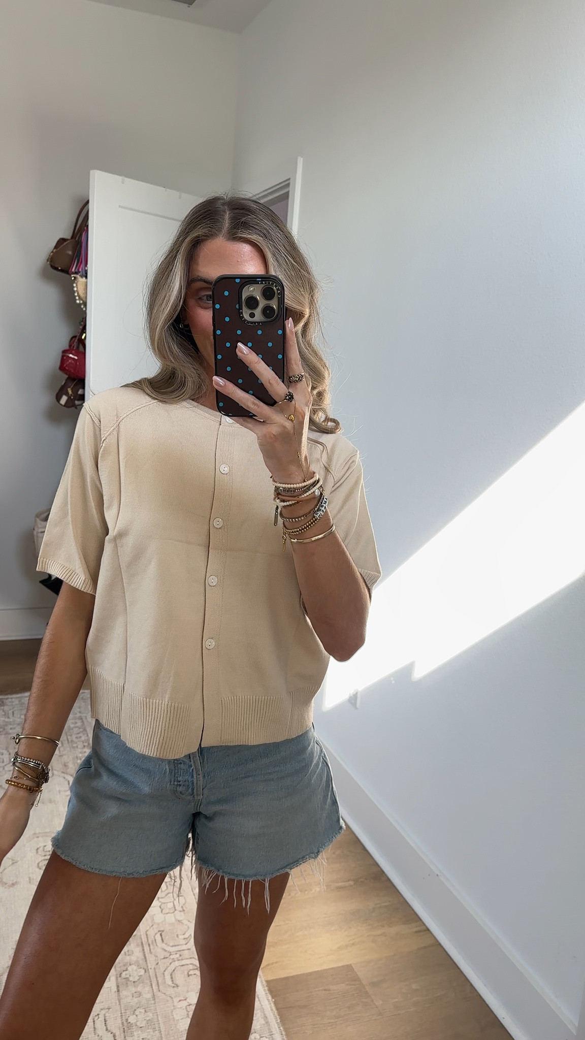 Amazon size small AMEBELLE Cropped Cardigan for Women Short Sleeve Ribbed Knit Button Up Shirt Lightweight Crewneck Casual Sweaters Tops

#LTKootd #LTKSaleAlert #LTKWorkwear