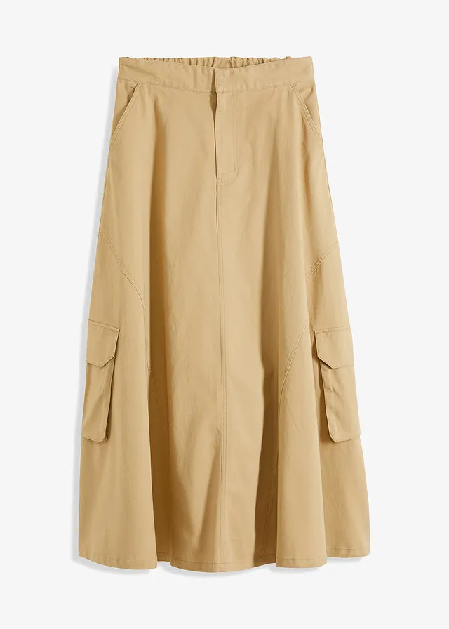 Cargo rok groenbeige | Bonprix NL (Influencer)