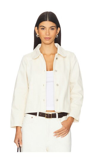 Etiny Jacket in Ecru | Revolve Clothing (Global)
