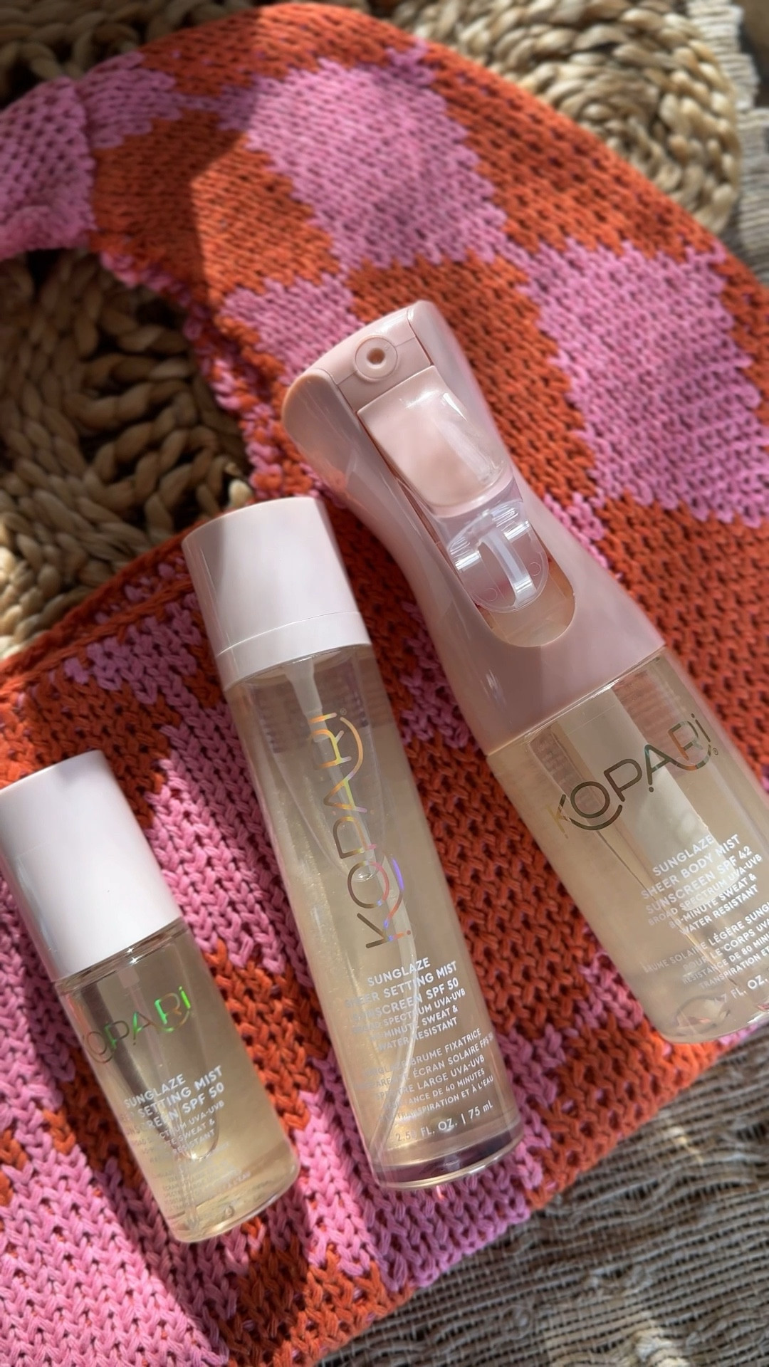 Protect your skin and glow all day with the Kopari Sunglaze line.

Glow + protect with Kopari Sunglaze! Face mist SPF 50 for that glass-skin finish, plus sheer body mist SPF 50 for radiant, sun-kissed skin — lightweight, hydrating, & perfect for reapplying all day. Shop my SPF faves!

Kopari sunscreen, Kopari Sunglaze, SPF 50 mist, sheer setting mist, glass skin sunscreen, body glow SPF, hydrating sunscreen, lightweight sunscreen, face mist SPF, summer skincare, glowy skin essentials, sun protection, sunscreen for makeup, reef safe sunscreen, Kopari beauty, dewy skin SPF, sunscreen reapplication, clean beauty SPF, summer must-haves, vacation skincare