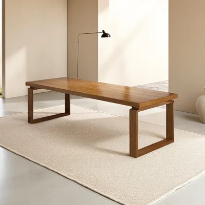 Scandinavian Solid Wood Large Conference Work Office Desk | Wayfair North America