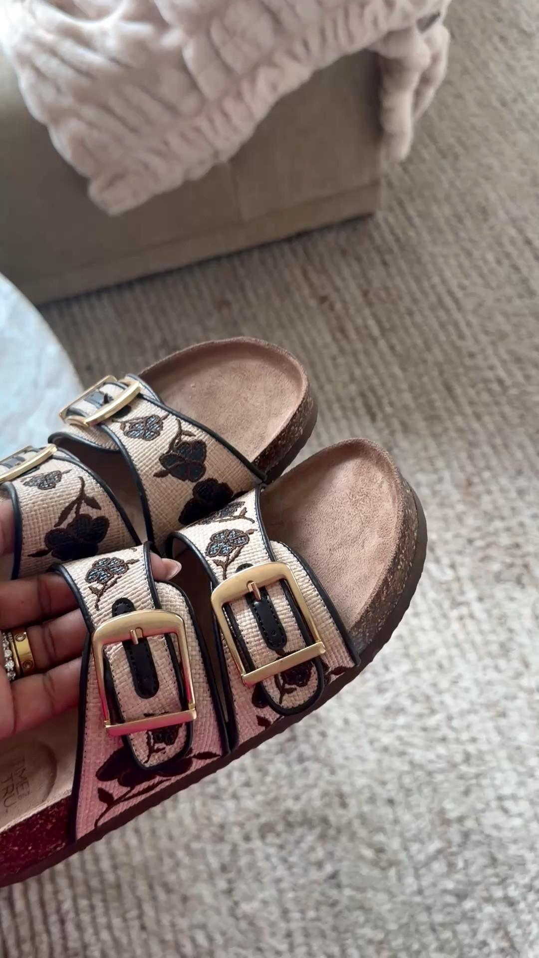 Love my new $24 Birkenstock look for less sandals! 😍

#LTKSeasonal #LTKgrwm #LTKootd