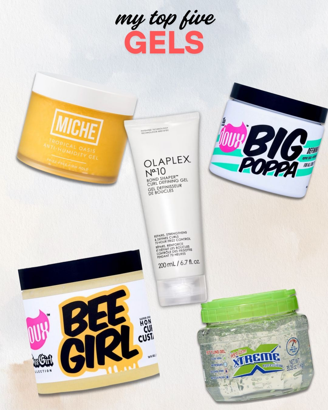If you’ve got type 4 hair with high density, low porosity, and medium-width strands, these are my top 5 curl-defining gels that never fail me.

Olaplex No. 10 Curl Defining Frizz Control Gel – Medium to strong hold with major curl definition. My curls clump beautifully with this and frizz stays in check for days.

Miche Beauty Tropical Oasis Styling Gel – One of my holy grails! It gives long-lasting hold without flaking and defines every curl without making my hair feel crunchy.

The Doux Bee Girl Honey Curl Custard – This gel is a powerhouse for definition and hold. Infused with cationic honey, aloe, and keratin, it hydrates, protects, and defines even the tightest curls without crunch or flaky residue  ￼.

The Doux Big Poppa Defining Gel – This one goes crazy for definition. It’s thick, strong, and perfect for humid days or when I want that sleek curl look.

Wetline Extreme Professional Styling Gel – My go-to for slick backs and ultra-defined wash & go’s. Affordable, strong hold, and lasts all week.

#Top5HairGels #Type4HairCare #LowPorosityHair #CurlDefiningGel #WashDayEssentials #NaturalHairProducts #BlackHairCare #HolyGrailHairGels #FrizzFreeCurls #LTKHair #LTKBeauty 

#LTKBeauty #LTKGiftGuide