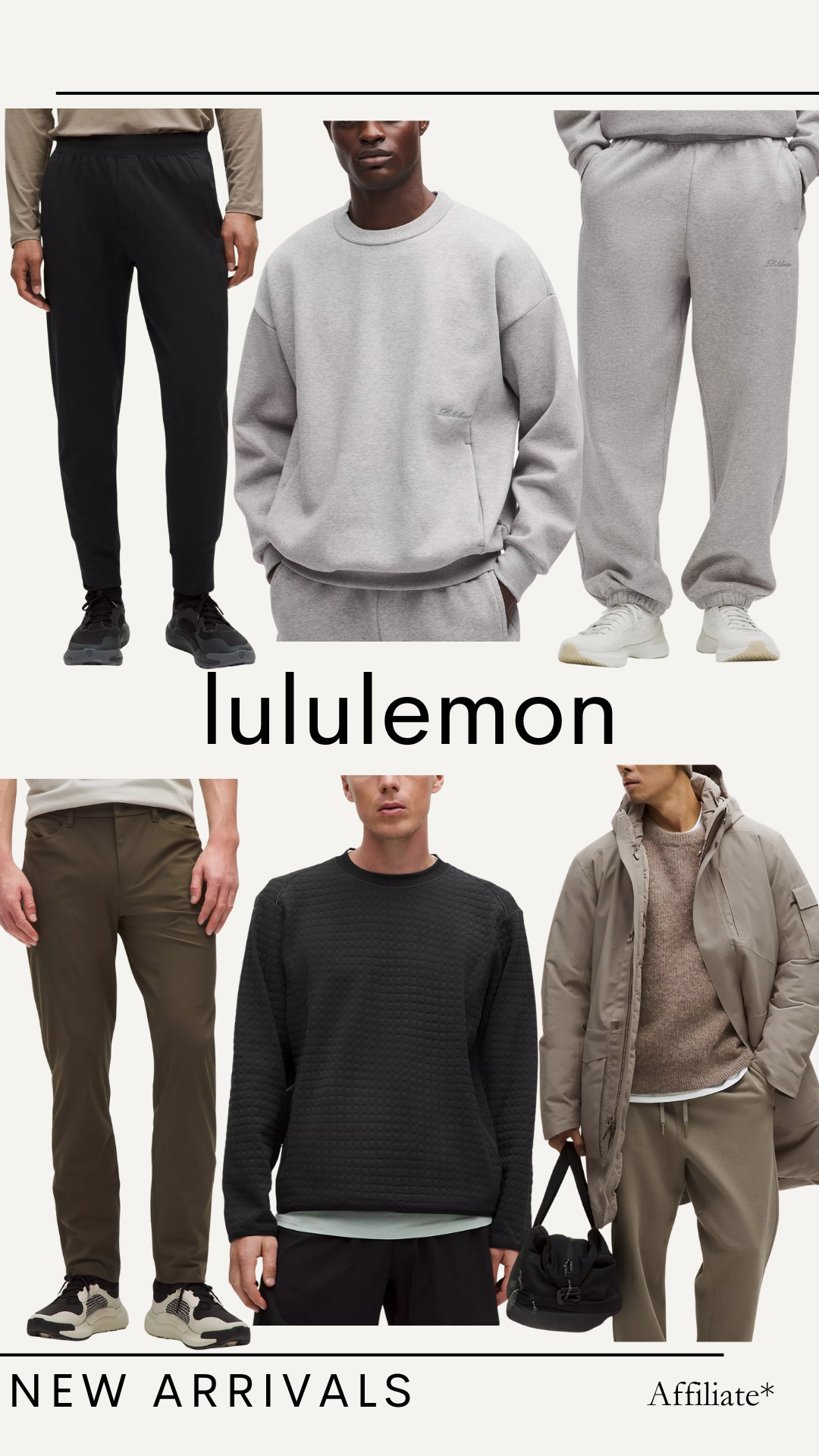 New arrivals at lululemon 

 #LTKActive #LTKMens
