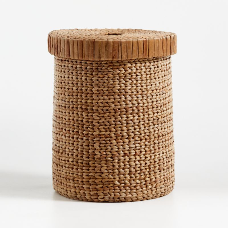 Natural Large Woven Wicker Kids Hamper | Crate & Kids | Crate & Barrel