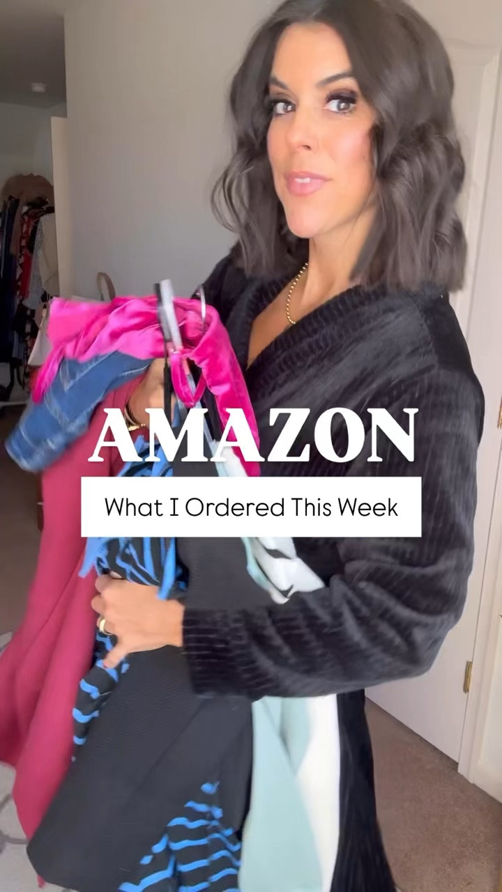 Amazon round up! Wearing size small in everything except jacket (that’s size medium), and leggings (size xs). Jeans are size 2. Shoes all fit true to size. I’m 5’5 for reference. 

#LTKSeasonal #LTKFindsUnder100