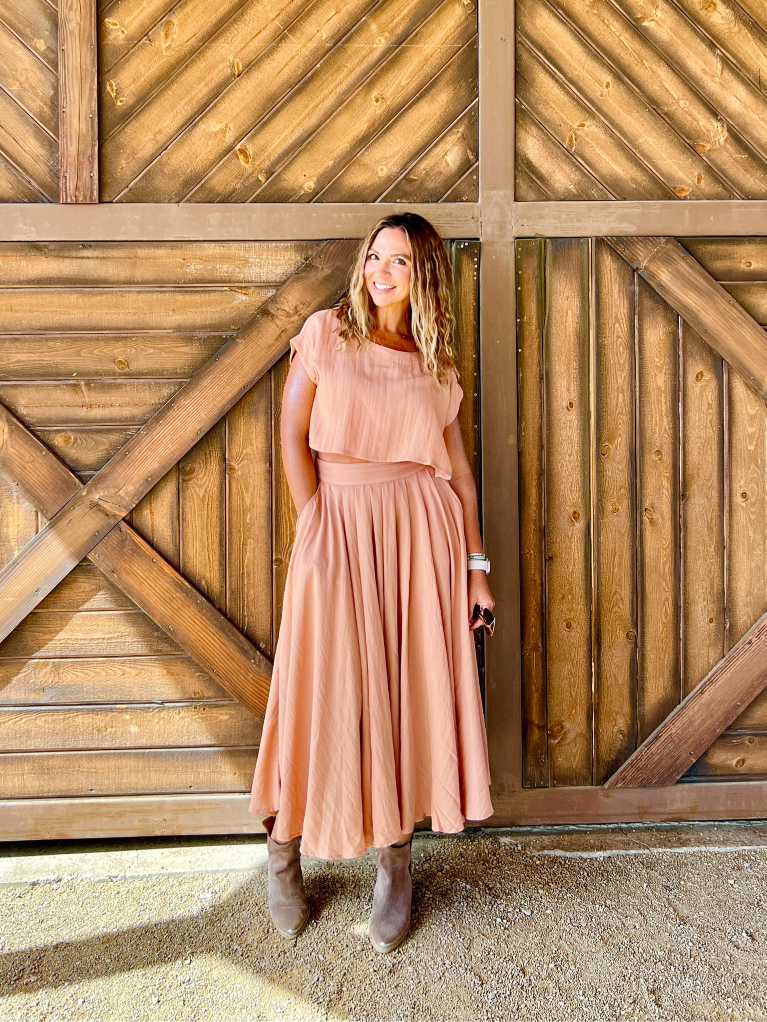 One of my most popular lists to date! This two piece skirt set I bought in a boutique but you can actually also find it on Amazon! And right now the whole set is $26!!!! 🤯 I love wearing the top separately too. It makes the perfect spring dress, spring outfit or Easter outfit! 

🌸Also perfect for a weekend brunch outfit, girls night out, wine tasting outfit, day date outfit, baby shower outfit, wedding shower outfit, birthday dinner outfit or a wedding guest dress! 







Easter dress | spring style #LTKstyletip | #LTKover40

#LTKsalealert #LTKfindsunder50 #LTKSpringSale