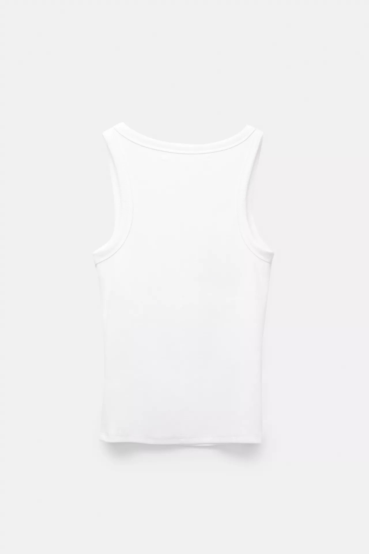 Ribbed tank top | PULL and BEAR UK