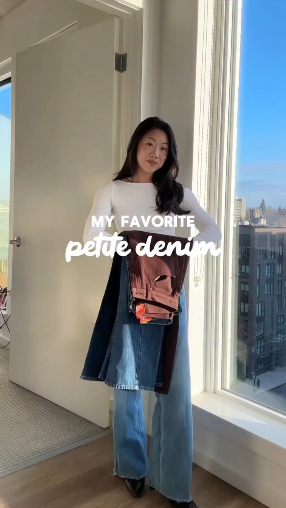 Now’s the time to buy from my favorite petite denim brand while you can save 25% off! Here are my favorite styles:

💫 Palm Ease Jeans
💫 Slope Curve Jeans
💫 Crush Curve Panel Ankle Jeans
💫 Barbara Bootcut Jeans

Discount valid until December 2, 2025 on full price items🛍️

Spend $150 → 15% off
Spend $200 → 20% off
Spend $250 → 25% off

#petitefashion #petitefashionblogger #stylevideo #heyjoanie #casualstyle #shopmy #ltkpetite #shortgirlstyle #winterfashion #falloutfitideas