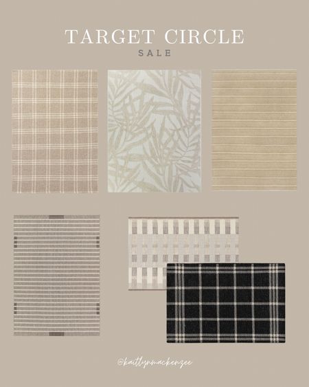 April 9, 2024 | 11:53 AM
Target circle 30% off outdoor rugs!!

#targetcircleweek #targetsale #arearug
Follow me @kaitlynmackenzee on
Instagram for more home decor inspo, styling tips and sale finds
Sharing all my favorites in home decor, home finds, neutral home, affordable home decor, modern, organic, target, target home, magnolia, hearth and hand, studio McGee, McGee and co, pottery barn, amazon home, amazon finds, sale finds, kids bedroom, primary bedroom, living room, coffee table decor, entryway, console table styling, dining room, vases, stems, faux trees, faux stems, bedding, throw pillows, sale alert, sale finds, cozy home decor, rugs, candles, organic decor, earthy decor and so much more.

#LTKxTarget #LTKsalealert #LTKSeasonal