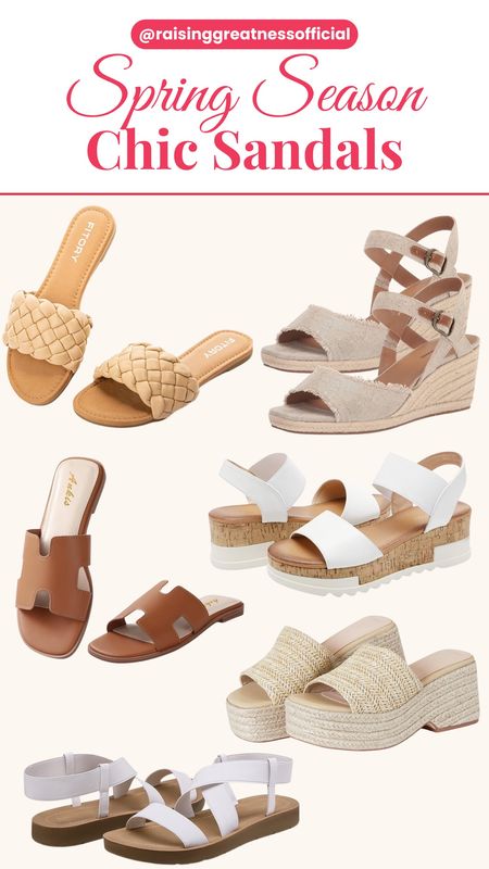 Step into spring with style! Our chic sandals collection brings effortless elegance to your seasonal wardrobe. From strappy flats to block heels, elevate your sunny day looks with these must-have sandals. Embrace the warmth and walk with confidence! ☀️👡 #SpringFashion #ChicSandals #WalkWithConfidence

#LTKstyletip #LTKSeasonal
