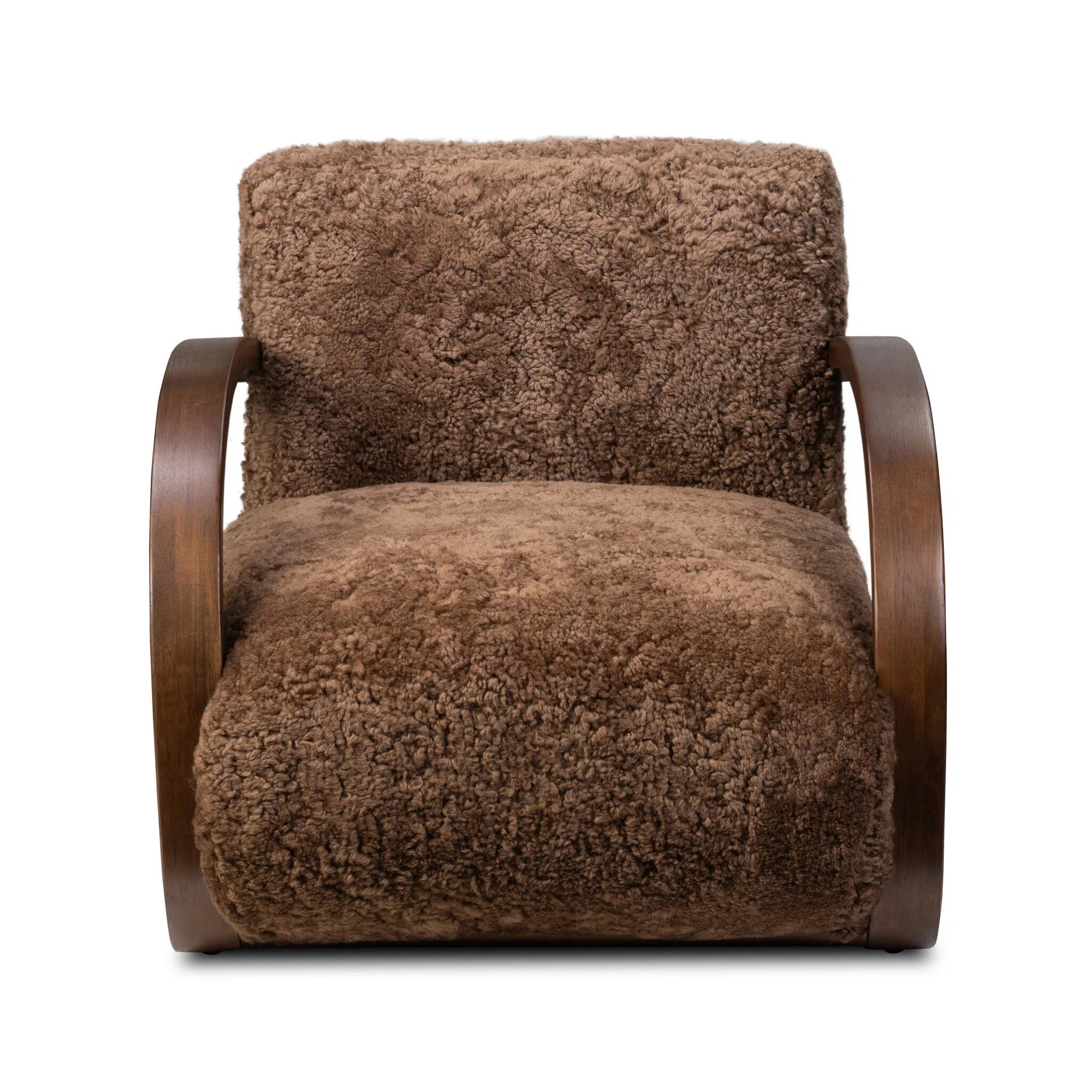 Burke Shearling Accent Chair | Joss & Main