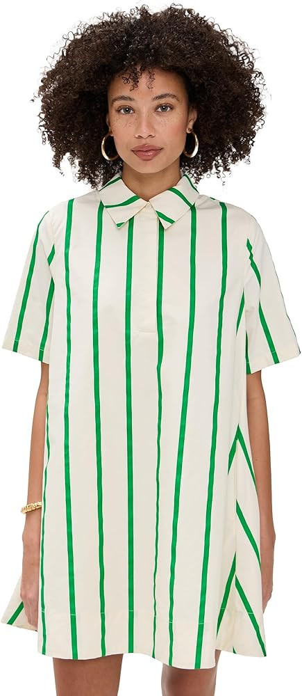 English Factory Women's Striped Kaftan Mini Dress | Amazon (US)
