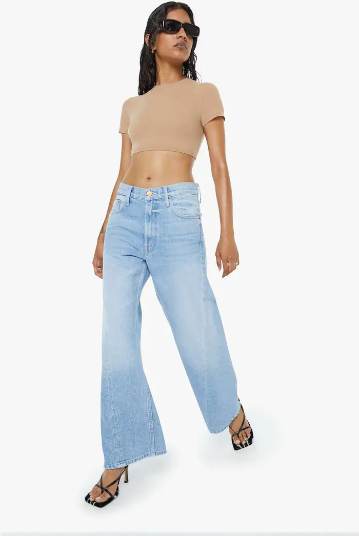 Lil Lemon Nonstretch Wide Leg Jeans | Nordstrom