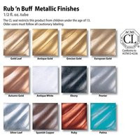 Rub N Buff Antique Gold Metallic Gilding Wax .5Oz, Wax, Rubb Buff | Etsy (US)