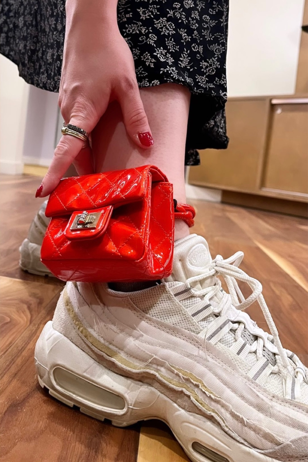 Chanel for the ankle monitor - LiLo inspired 🌺 