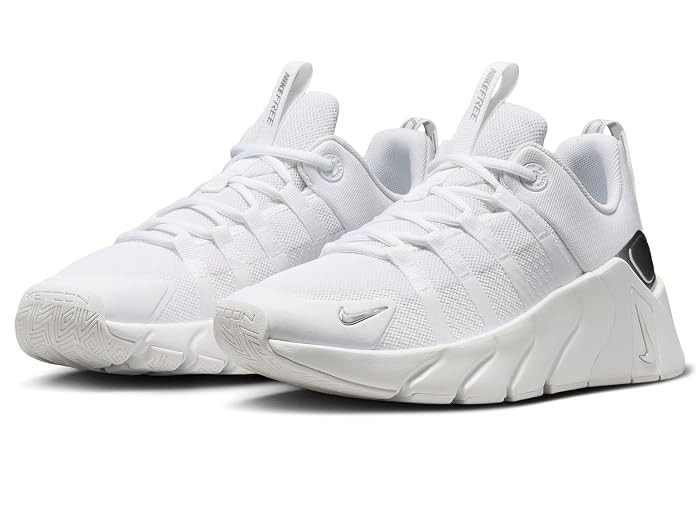 Nike Free Metcon 7 Women's Shoes White/Metallic Silver/Photon Dust : 5.5 B - Medium, Textile | Zappos.com