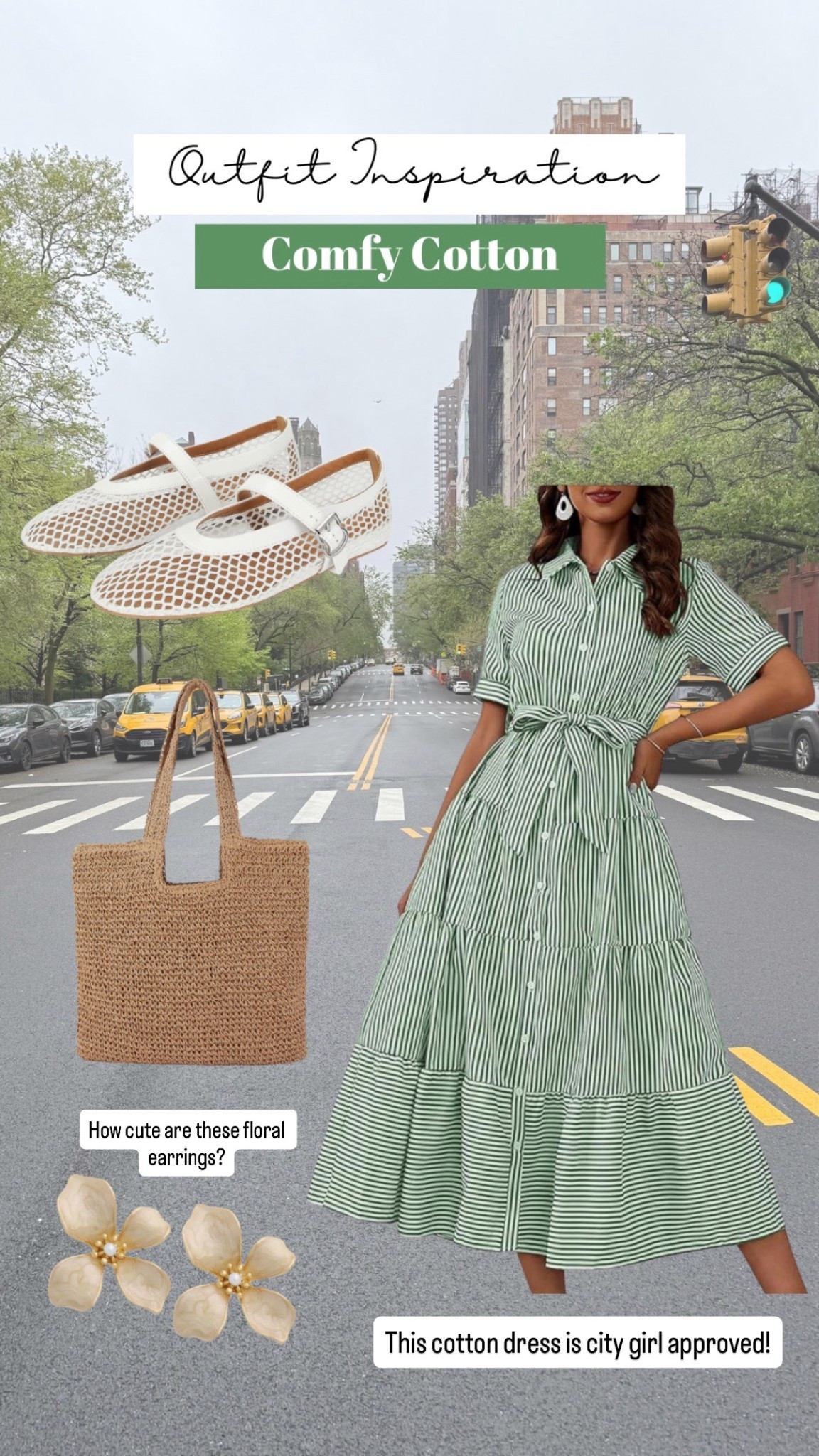 Amazon cotton spring dress for women. City girl outfit for spring 

#LTKSaleAlert