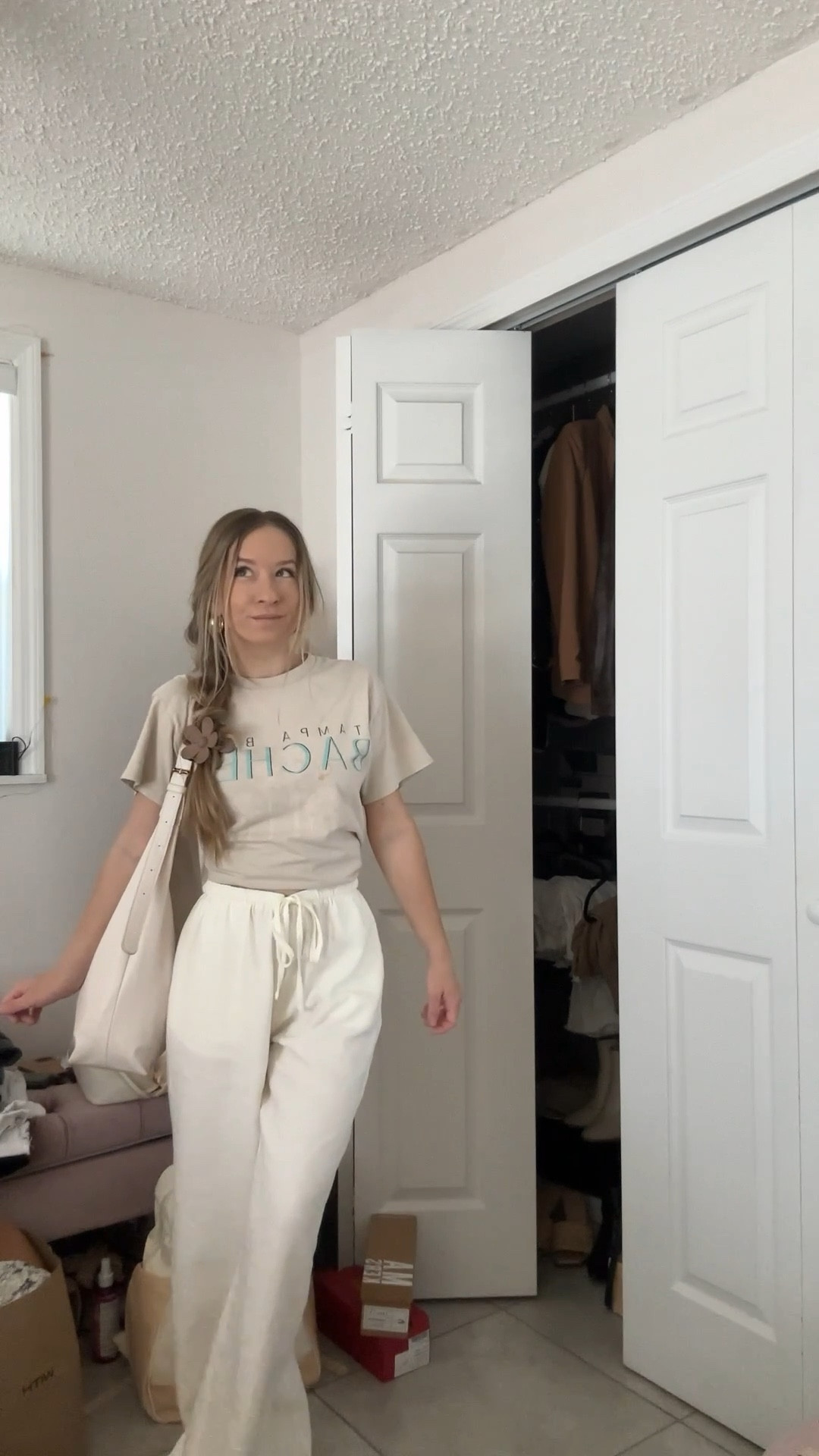 Casual spring/summer tshirt and linen pants outfit🤍 

#LTKootd