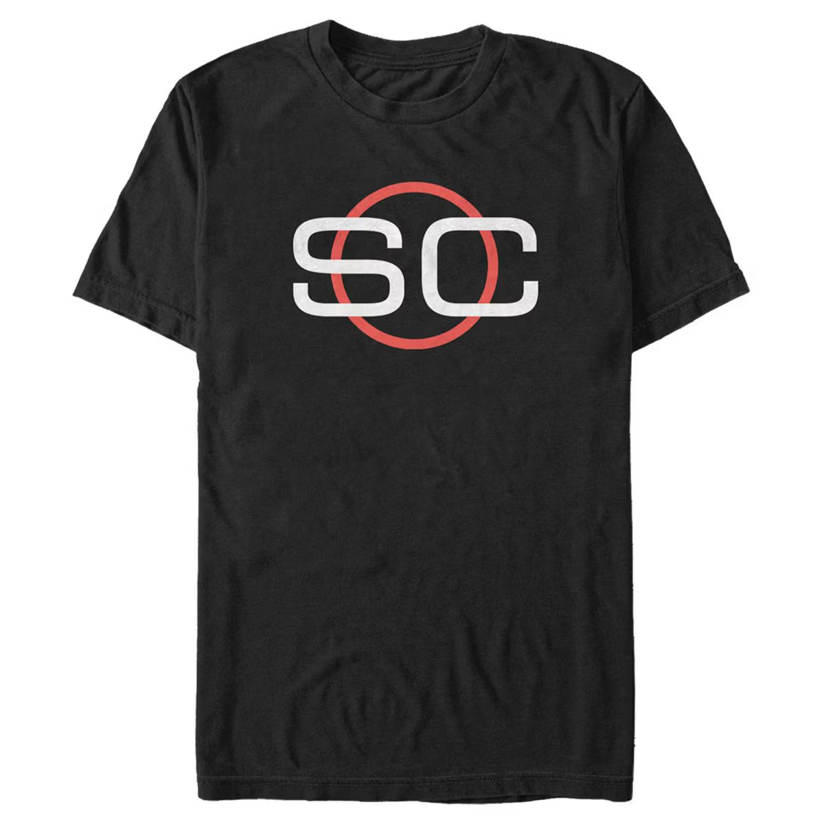 Men's ESPN Sports Center Red Circle Logo T-Shirt | Target