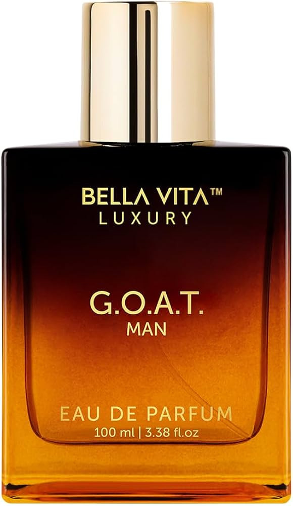 BellaVita Luxury G.O.A.T. Men's Eau De Parfum (3.4 fl.oz) | Natural Refreshing Notes of Bergamot,... | Amazon (US)