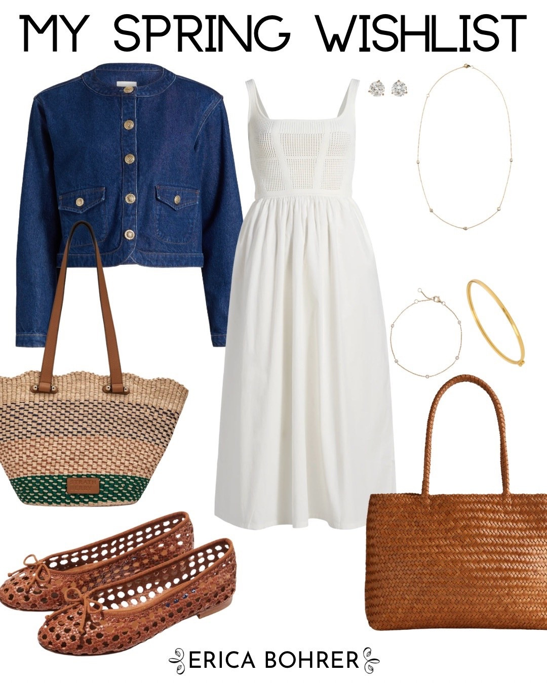 Items on my spring wishlist.  I have other shoes by the same brand as the woven flats and I love them.  True to size.


#LTKSeasonal